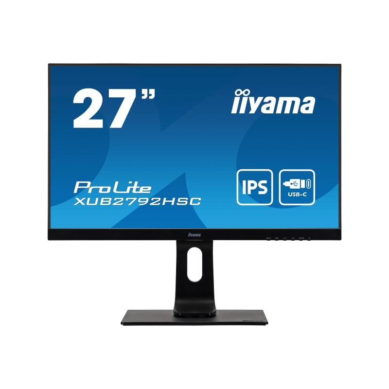 foto del prodotto iiyama prolite xub2792hsc b5 led display 68,6 cm 27 1920 x 1080 pixel full hd nero