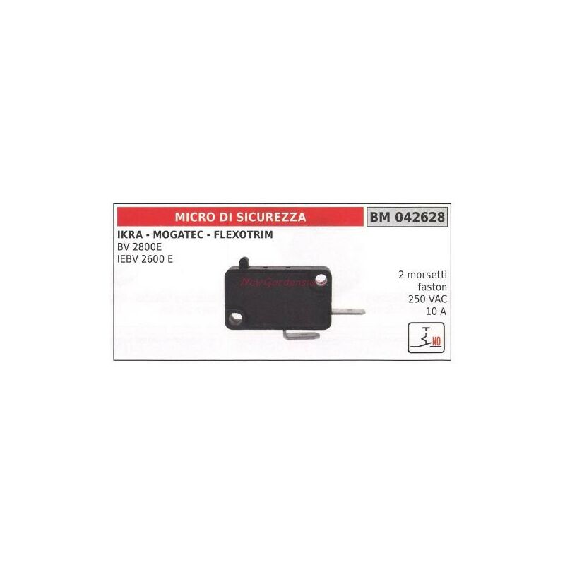 foto del prodotto ikra micro interruttore di sicurezza bv 2800e iebv 2600e 042628