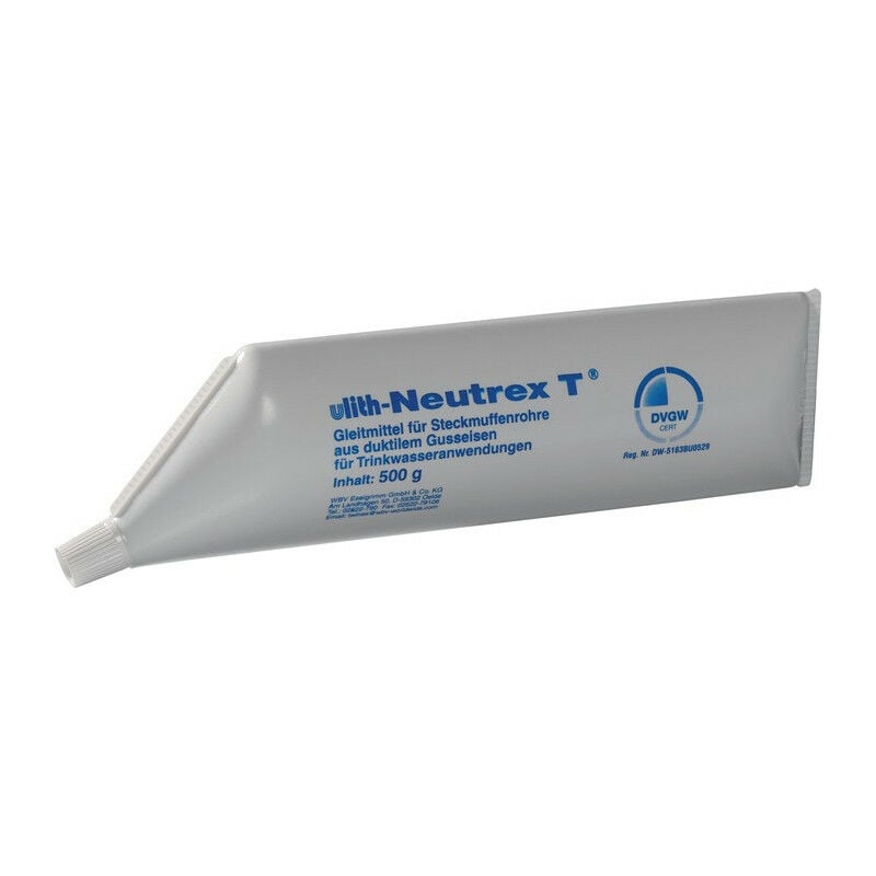 foto del prodotto iks neutrex t lubrificante trisish dom. app. p. tubi in ghisa 500 ml tube ulith di 24 