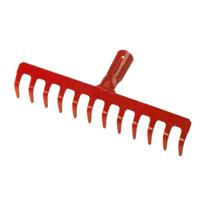 foto del prodotto il campo 05127 rastrello acciaio 14 denti pesante