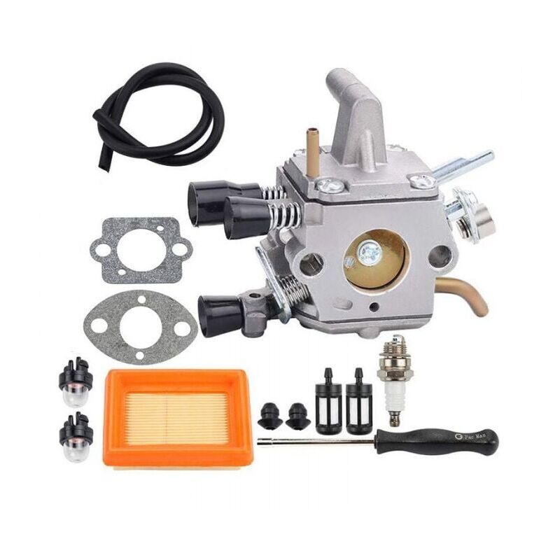 foto del prodotto il carburatore adatto per accessori filtro aria e filtro olio fs120 fs200 fs250 fs300 fs350 fr350 fr450 fr480