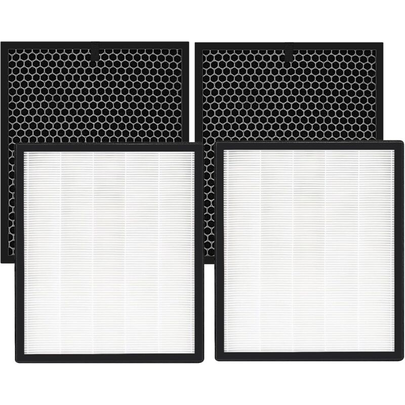 foto del prodotto il filtro di ricambio lv pur131 compatibile con i purificatori d aria levoit lv pur131 e lv pur13, lv pur13 rf, con la confezione da 2 di filtri
