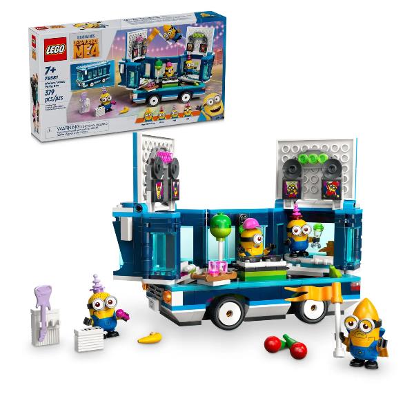 foto del prodotto il party bus musicale dei minions