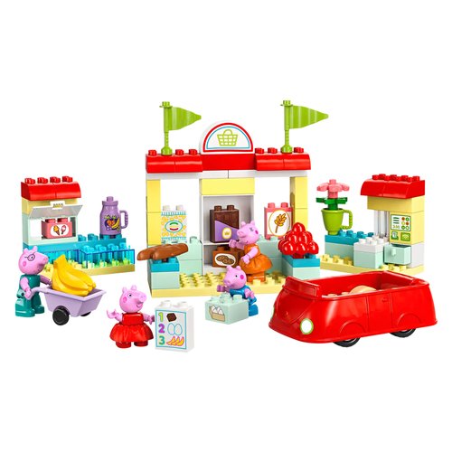 foto del prodotto il supermercato di peppa pig lego 10434 duplo peppa pig