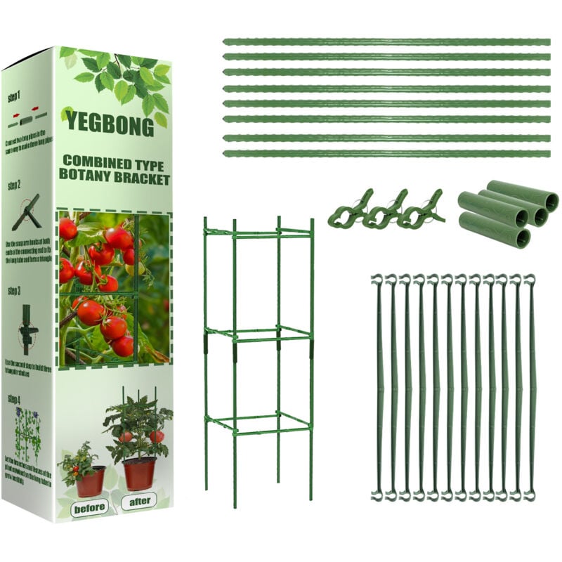 foto del prodotto il supporto per fiori rampicanti può essere impilato e combinato per collegare il supporto per fiori da giardinaggio