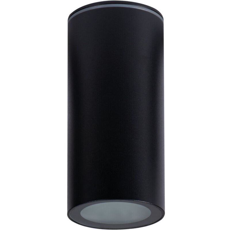 foto del prodotto il tetto impermeabile ip65 aluminio nero e14 150 150x70mm interno esterno