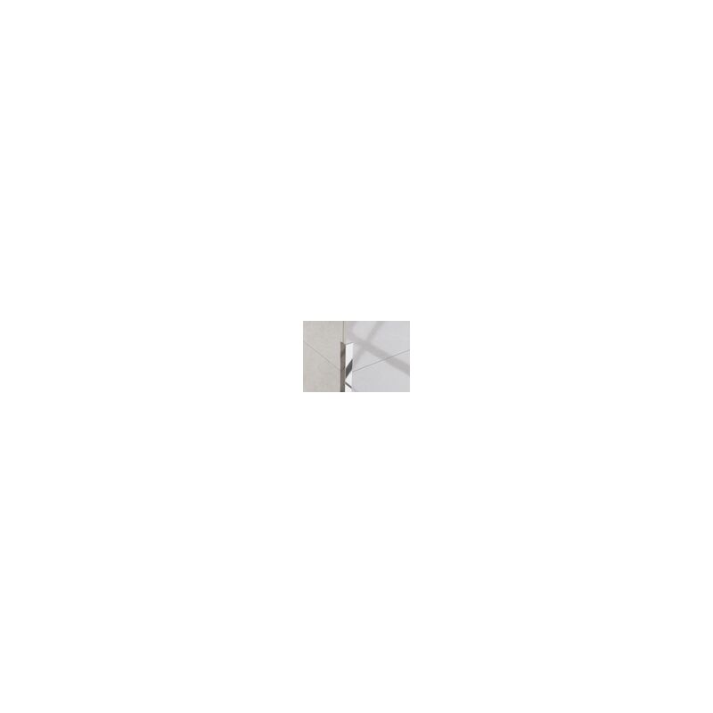 foto del prodotto ilcom profilo decorativo l angolare in acciaio inossidabile 2cm x 270cm argento lucido
