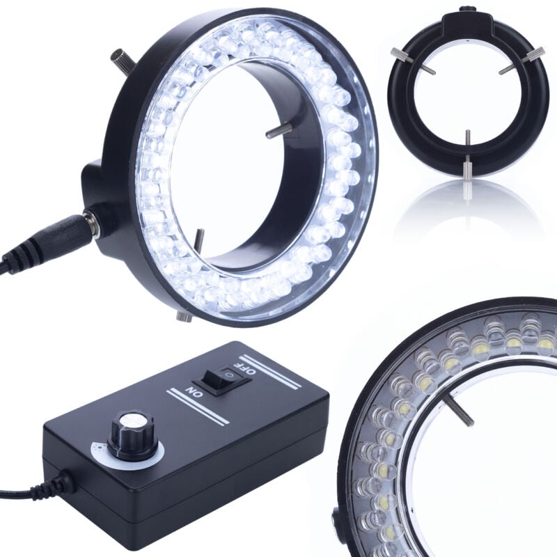 foto del prodotto illuminatore per microscopio regolabile 56xled