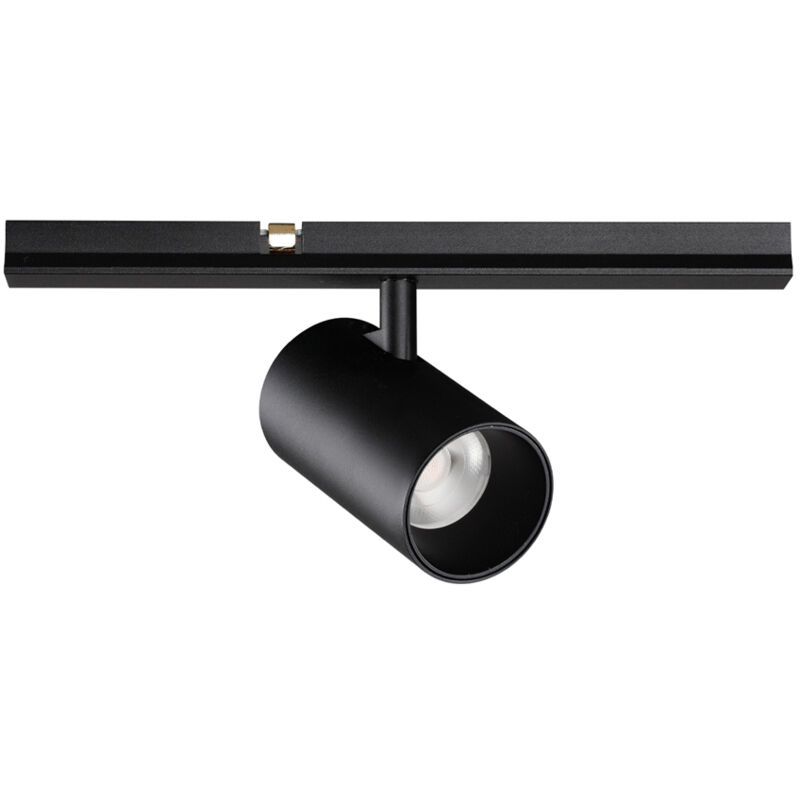 foto del prodotto illuminazione a binario contemporaneo stick alluminio nero led 3w 3000k ip20