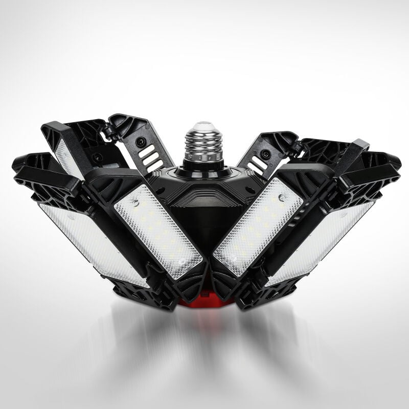 foto del prodotto illuminazione a led per hall lampada industriale rossa nera ufo faretto per hall da 200w swanew
