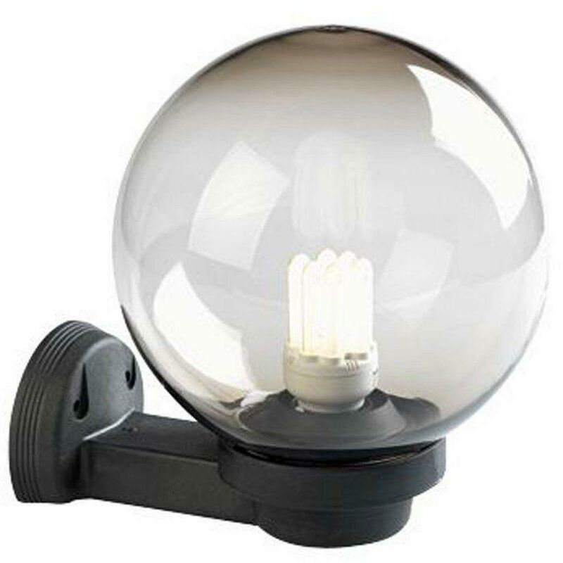 foto del prodotto illuminazione, applique in alto sfera fume linea globo 362 06 sovil