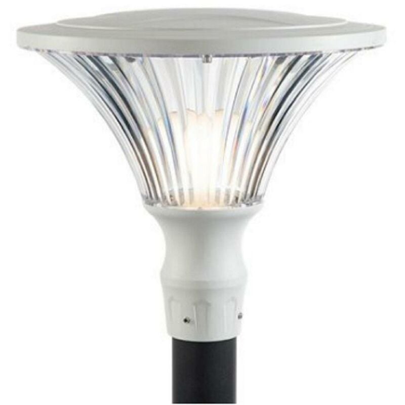 foto del prodotto illuminazione da esterno mod. soriano testapalo d.60 e27 bianco 253 02 sovil
