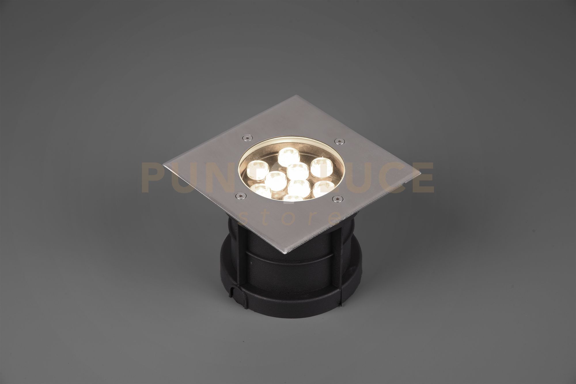 foto del prodotto illuminazione da incasso led da esterno quadrato satinato belaja 821669207