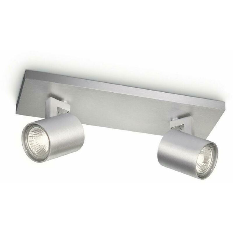 foto del prodotto illuminazione da interno parete runner barra tubo faretti 2 luci di alluminio 530924812 philips