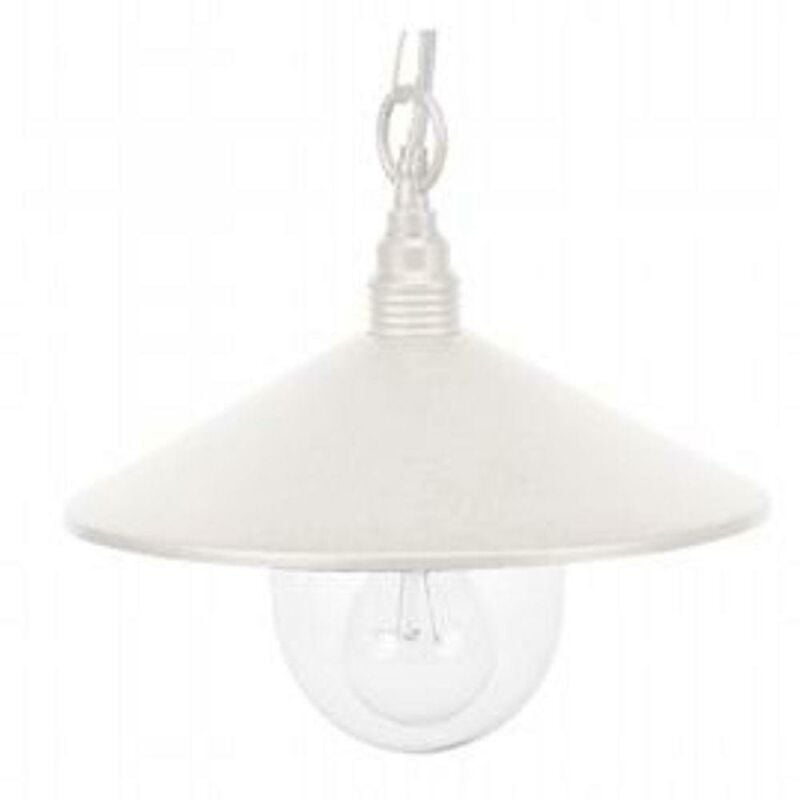 foto del prodotto illuminazione lampada sospensione in alluminio per esterno bianco mod. spectre 159 02 sovil