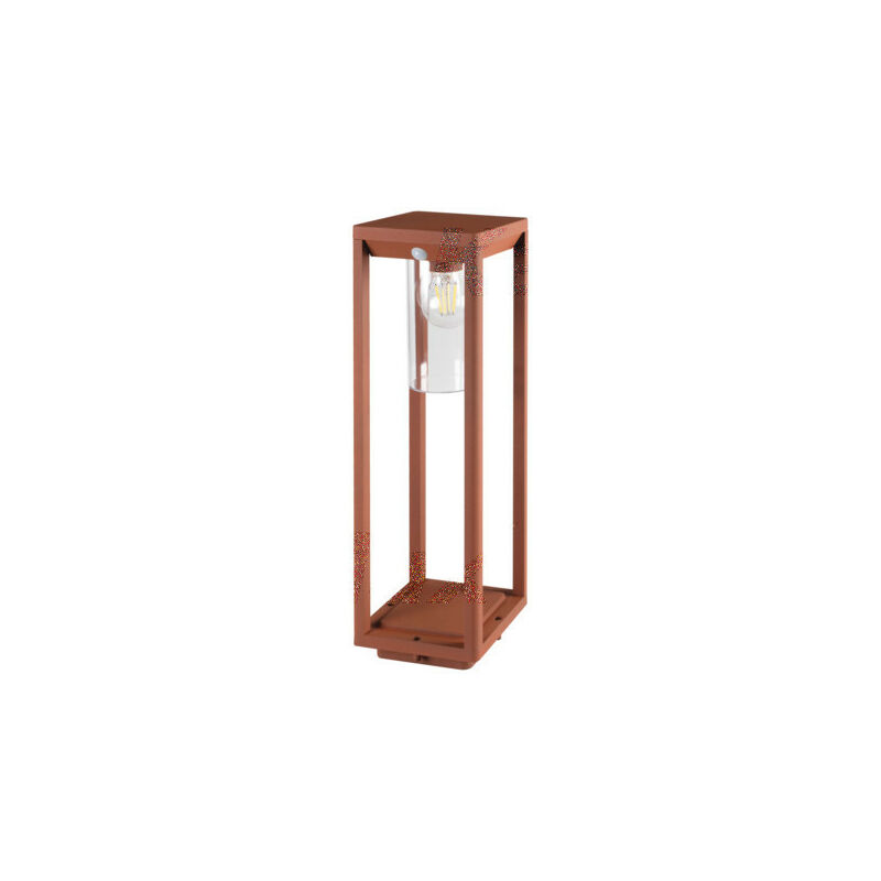 foto del prodotto illuminazione marrone 15w e27 220 240v maniglia ip44 con rilevatore e lampadina sostituibile