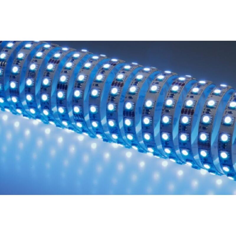 foto del prodotto illuminazione striscia led 5m 10,8w/m rgb 120 ip20 80321/rgb - nobile