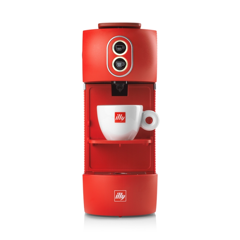 foto del prodotto illy easy macchina da caffè a cialda 44mm rossa
