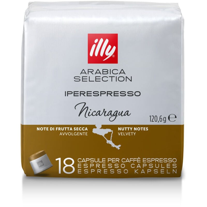 foto del prodotto illy nicaragua capsula e cialda da caff capsule caff 18 pz