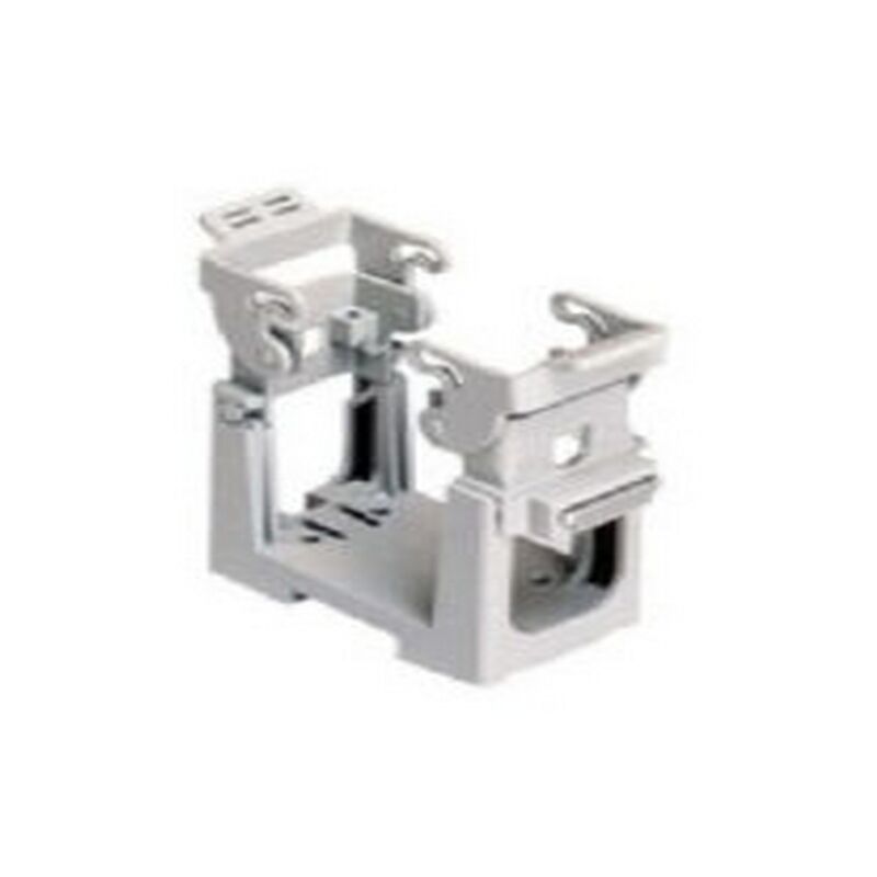 foto del prodotto ilme base completa per frutti con interasse di fissaggio 104 x 27 mm