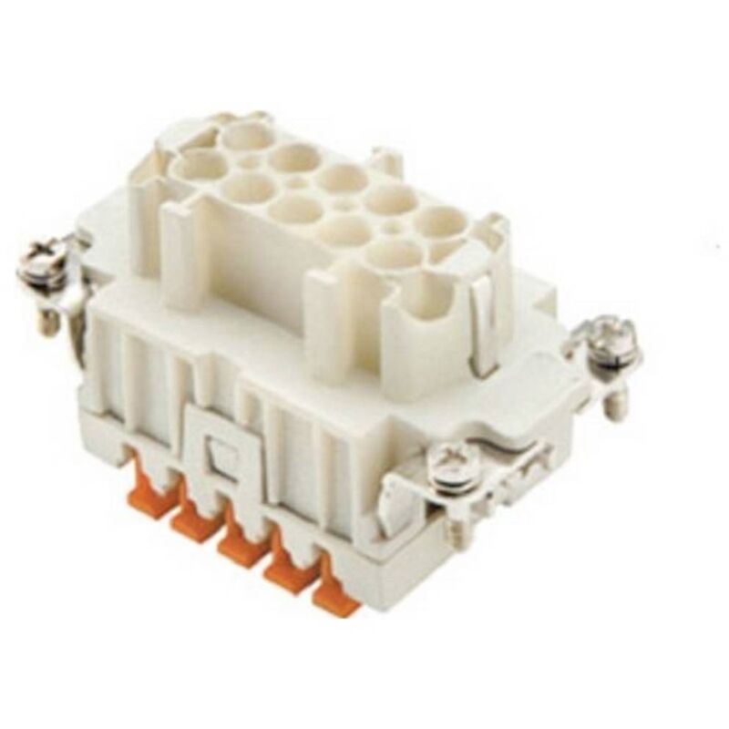 foto del prodotto ilme - cshf10 inserto femmina pe collegamento gabbia a molla 1 pz.