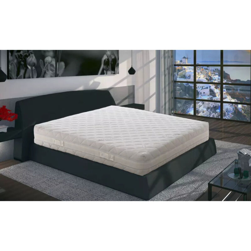 foto del prodotto ilovesleep - materasso 160x200 in memory foam sfoderabile - 4cm memory - anatomico - antibatterico - antiacaro - 100 made in italy