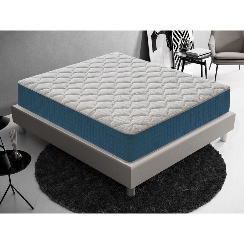 foto del prodotto ilovesleep materasso 180x200 in memory waterlily alto 30 cm viscoelastico ortopedico anatomico antibatterico antiacaro