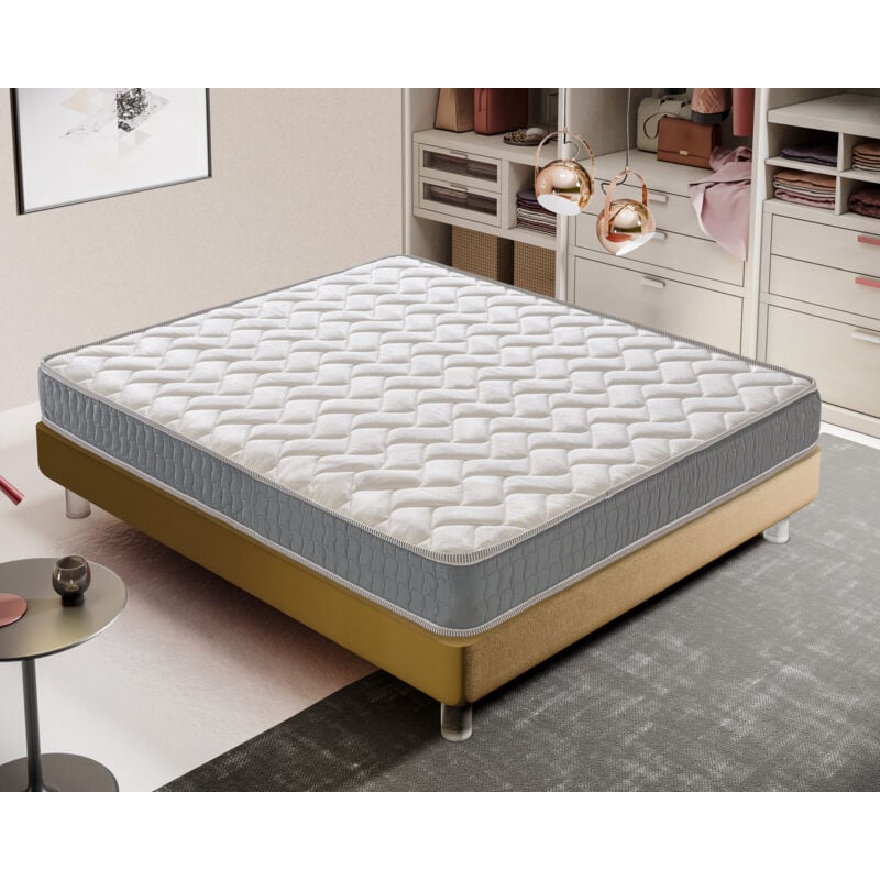 foto del prodotto ilovesleep materasso in waterfoam ortopedico 13 zone di comfort anatomico e confortevole mod louvre 80x200