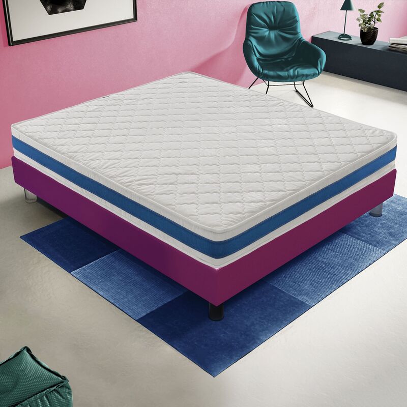 foto del prodotto ilovesleep materasso ortopedico 7 zone differenziate alto 20 cm h1 180x200