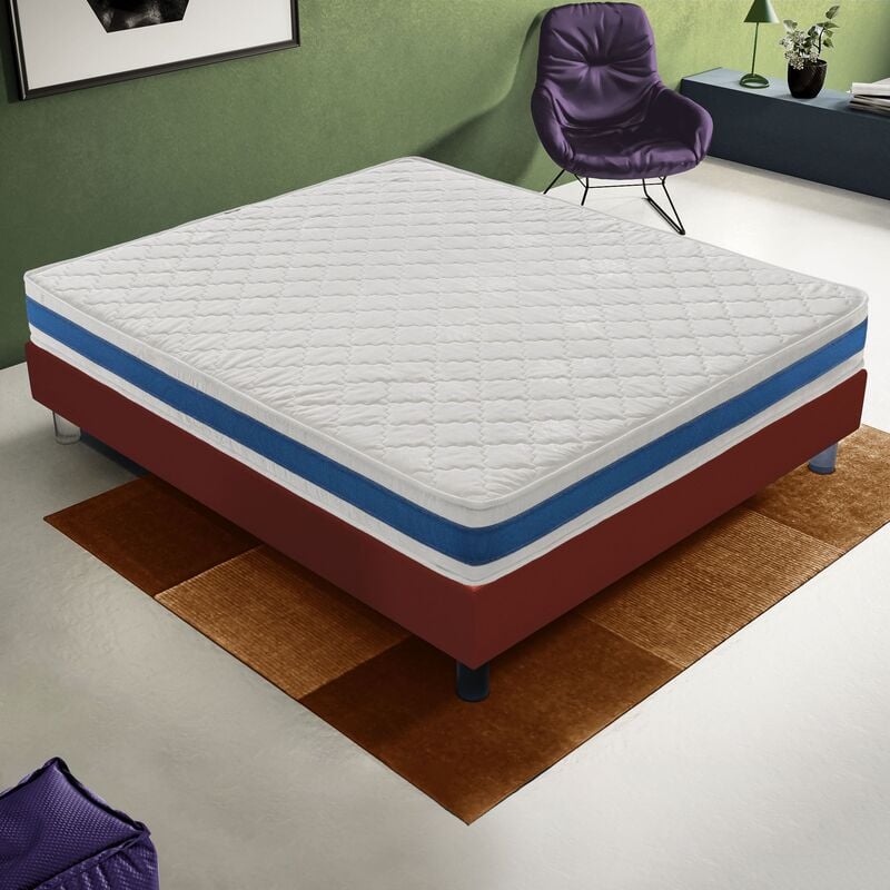 foto del prodotto ilovesleep materasso ortopedico 7 zone differenziate alto 20 cm h3 90x190