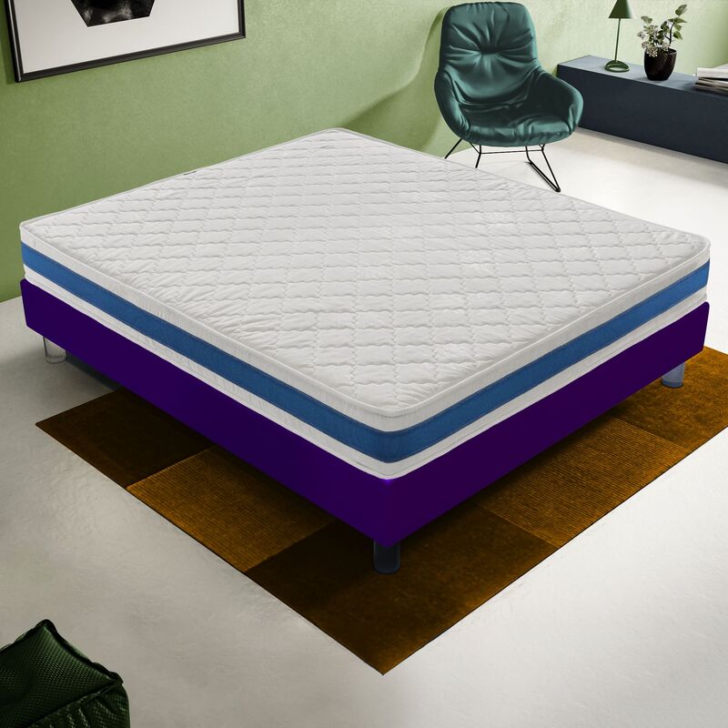 foto del prodotto ilovesleep - materasso ortopedico 7 zone differenziate alto 20 cm h4 80x190