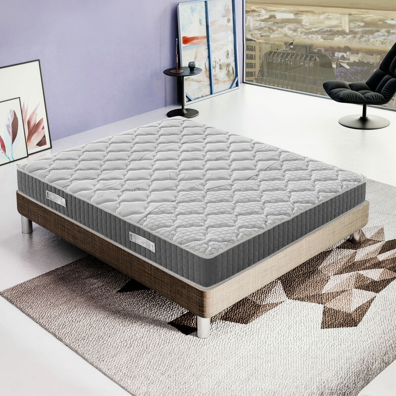 foto del prodotto ilovesleep materasso singolo 90x190 in memory foam superfresh alto 20 cm alleviamento punti di pressione hermes