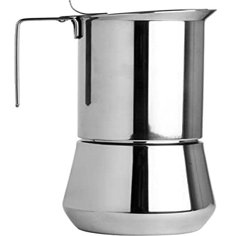 foto del prodotto ilsa caffettiera espresso turbo express, acciaio inox 18 10, tazza 1, capacit 10 cl
