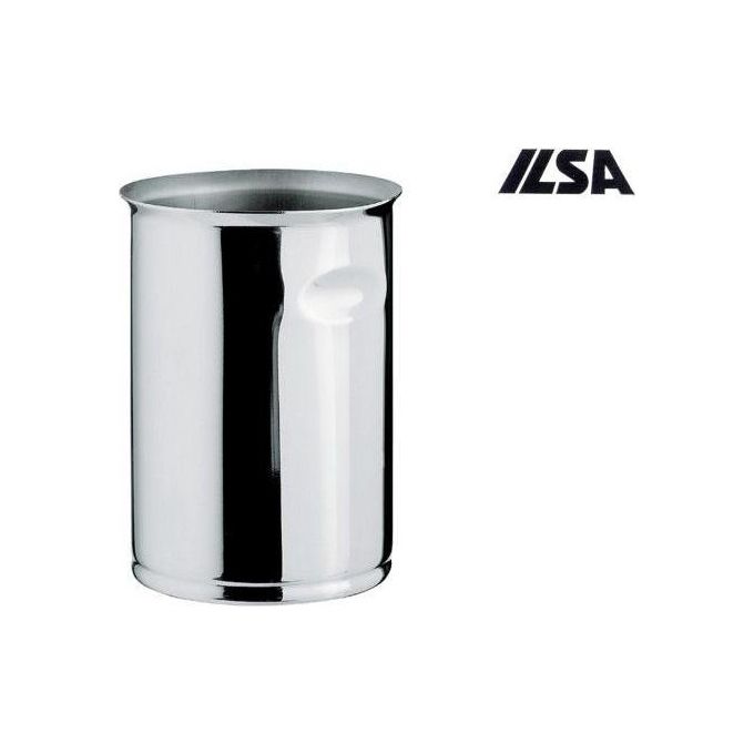 foto del prodotto ilsa portagrissini o porta cannucce in acciaio inox