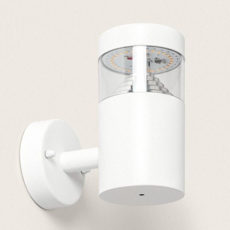 foto del prodotto iluzzia lampada da parete per esterni led 5w acciaio inossidabile inti bianca 3000k bianco caldo