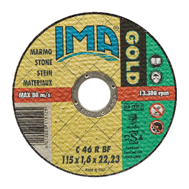 foto del prodotto ima minidisco x marmo gold piano 115x1,6x22. prezzo per 1 pezzo.