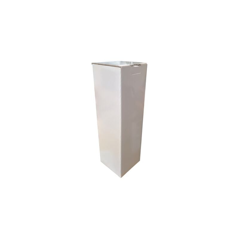 foto del prodotto imballaggi 2000 40 scatole per bottiglie magnum , bianche, automontanti, composte in cartone microonda, misura 11x11x36 cm, per proteggere le tue