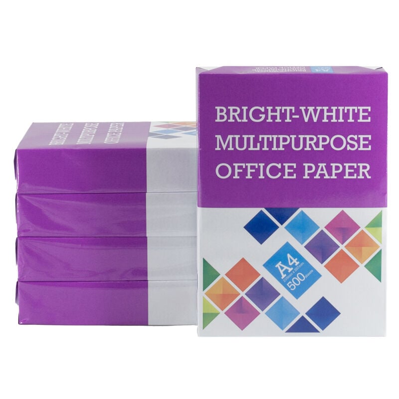 foto del prodotto imballaggi 2000 risma carta a4 80gr 50x500 fogli per stampante universale