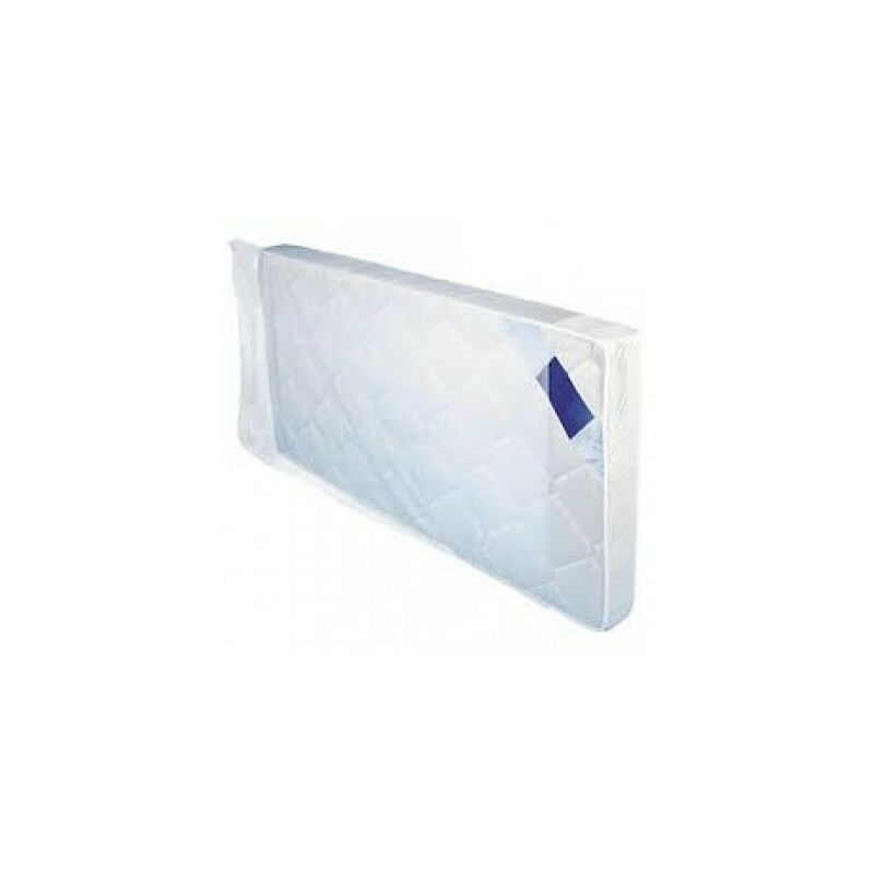 foto del prodotto imballaggi 2000 sacco per materasso matrimoniale trasparente custodia per materasso in plastica resistente per trasporto e trasloco 195x230 cm