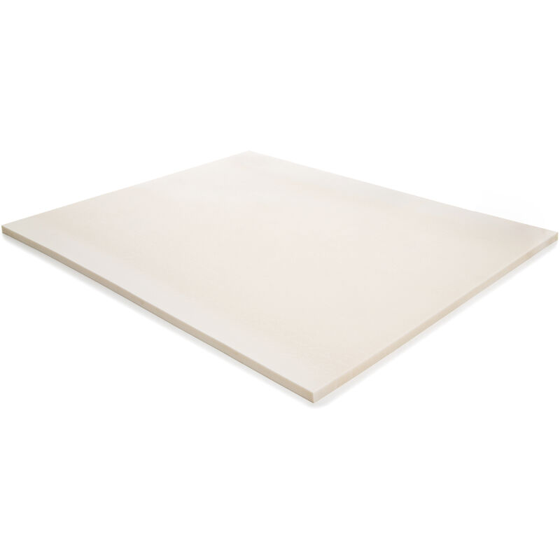 foto del prodotto imbottitura foglio in memory foam 160x190 con spessore 4 cm per materasso matrimoniale, indeformabile e traspirante 100 made in italy dolcisogni