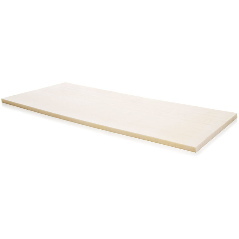 foto del prodotto imbottitura foglio in memory foam 80x190 con spessore 4 cm per materasso singolo, indeformabile e traspirante 100 made in italy dolcisogni