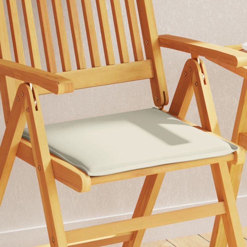 foto del prodotto imbottitura per seduta giardino 6pz crema 45x45x2 cm quadrata vidaxl