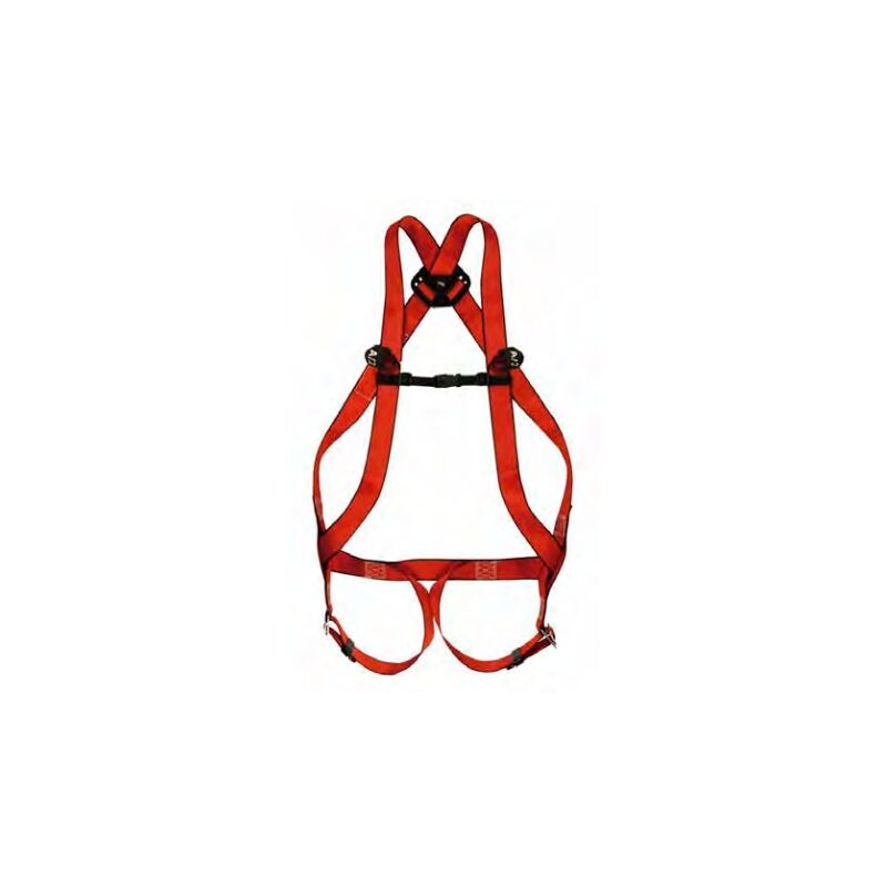foto del prodotto imbracatura anticaduta fibbia per regolazione gambe nastri poliestere da 45mm