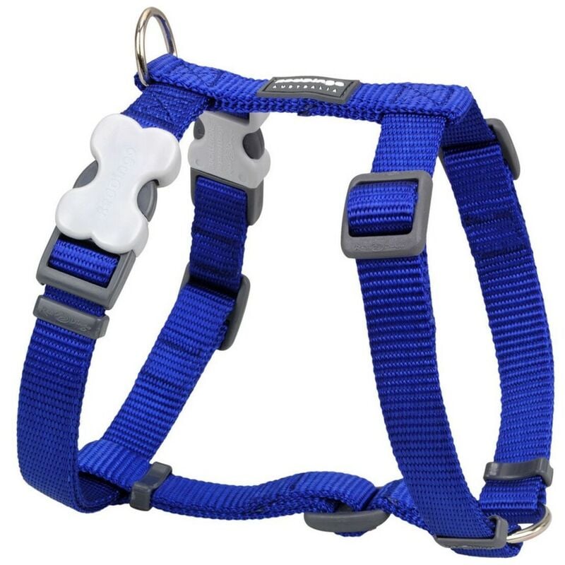 foto del prodotto imbracatura per cani red dingo liscio 25-39 cm blu scuro