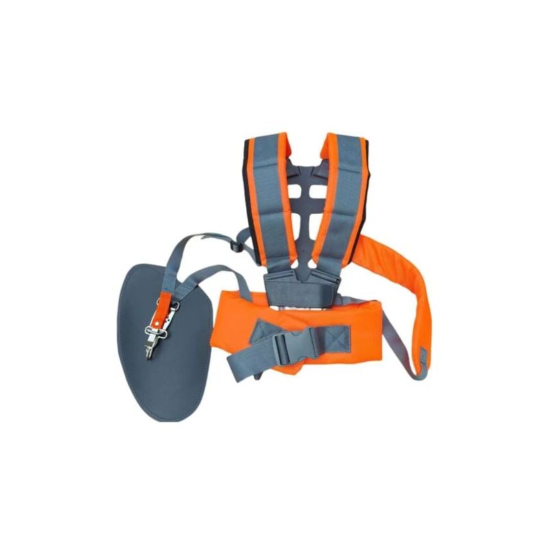 foto del prodotto imbracatura regolabile e confortevole, pratica imbracatura per spalla per decespugliatore, tosaerba, accessorio universale per macchine da giardino,