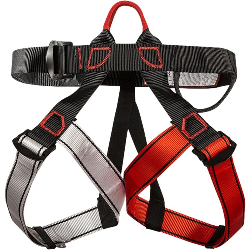 foto del prodotto imbragatura da arrampicata, imbragatura da arrampicata, cinture di guida imbracatura di sicurezza per alpinismo, arrampicata, discesa in corda doppia