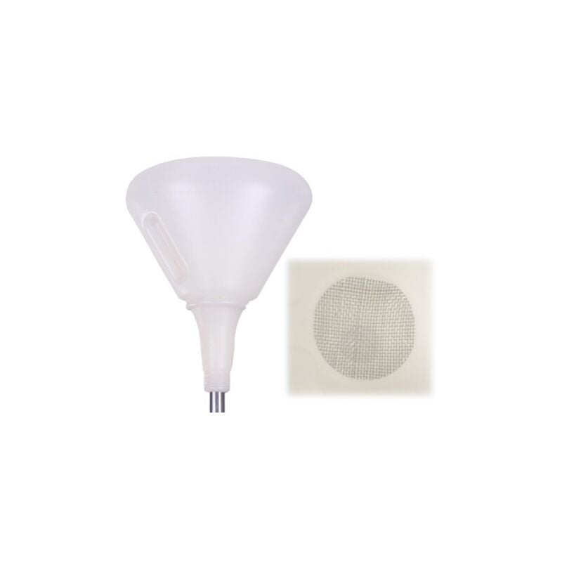 foto del prodotto imbuti imbuto in plastica con manico e filtro cm.15 per olio e grasso