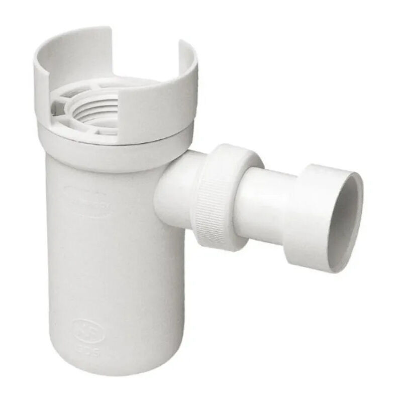 foto del prodotto imbuto a sifone in pvc per gruppo di sicurezza