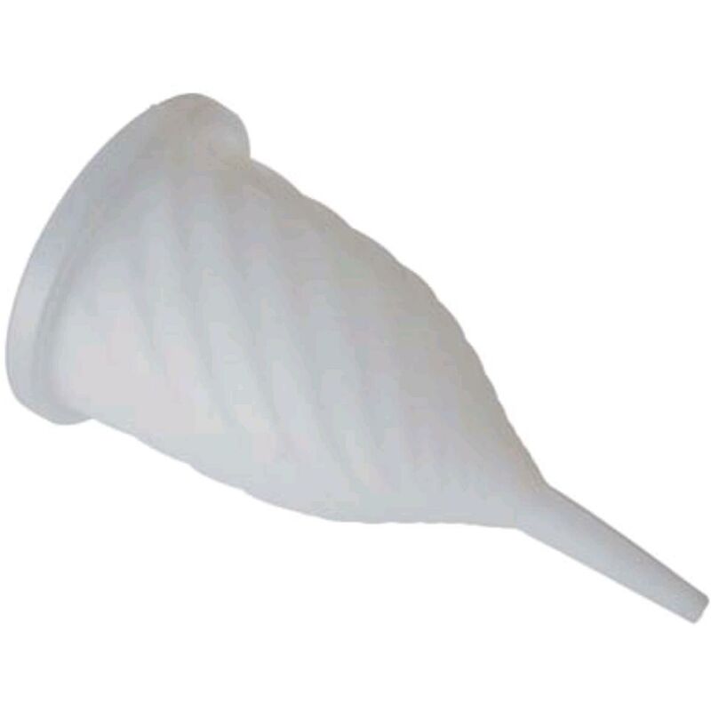 foto del prodotto imbuto a vortice pp bianco 1 pz