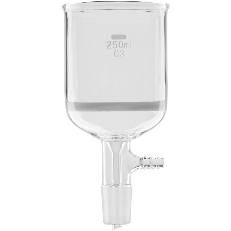 foto del prodotto imbuto filtrante con membrana 250 ml 24 40 imbuto da laboratorio imbuto